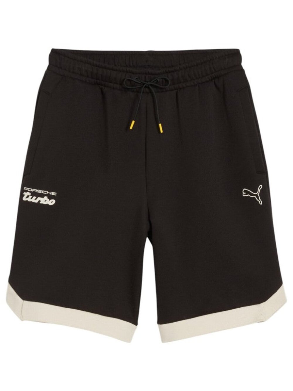 PUMA Porsche Legacy Drawstring Sweat Shorts Men's M Black 624554-01